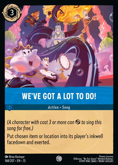 We've Got a Lot to Do! #168 — Attack of the Vine! (Common) · Disney Lorcana