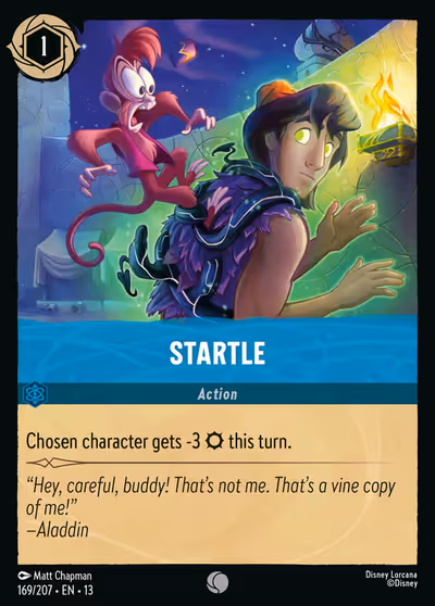 Startle #169 Foil — Attack of the Vine! (Common) · Disney Lorcana