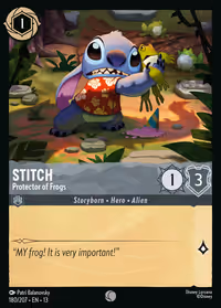 Stitch - Protector of Frogs #180 (Common)