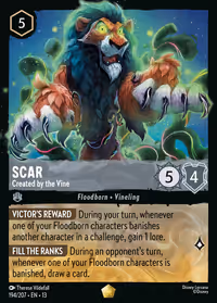 Scar - Created by the Vine #194 (Legendary)