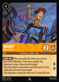 Woody - Helping a Friend #1 (Rare)