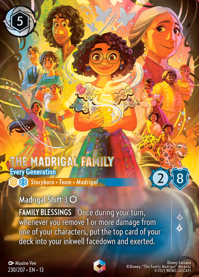 The Madrigal Family - Every Generation #230 Foil — Attack of the Vine! (Enchanted) · Disney Lorcana