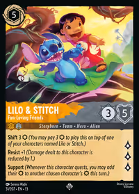 Lilo & Stitch - Fun-Loving Friends #31 (Super Rare)