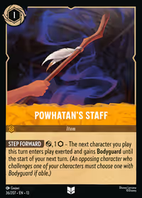 Powhatan's Staff #36 (Uncommon)