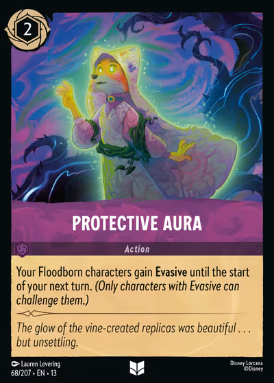 Protective Aura #68 — Attack of the Vine! (Uncommon) · Disney Lorcana