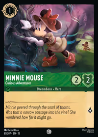 Minnie Mouse - Curious Adventurer #87 (Common)