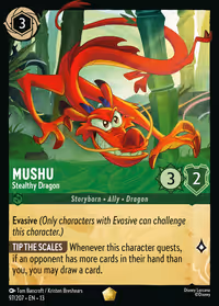 Mushu - Stealthy Dragon #97 (Legendary)