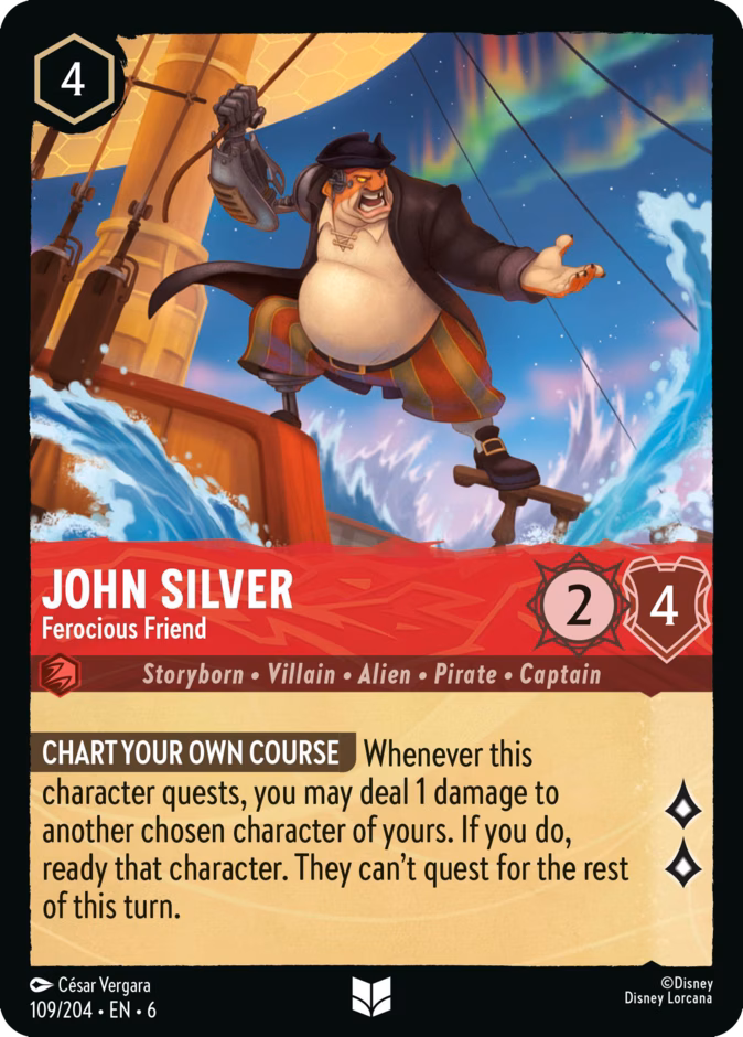 John Silver - Ferocious Friend #109 (Uncommon)