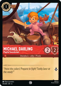 Michael Darling - Playful Swordsman #111 (Common)