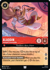 Aladdin - Intrepid Commander #119 (Uncommon)