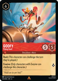 Goofy - Flying Goof #123 (Rare)