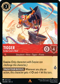 Tigger - In the Crow's Nest #126 (Rare)