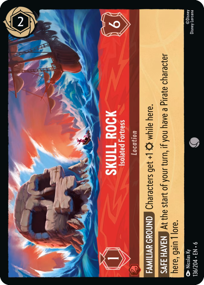 Skull Rock - Isolated Fortress #136 (Common)
