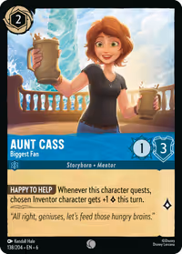 Aunt Cass - Biggest Fan #138 (Common)