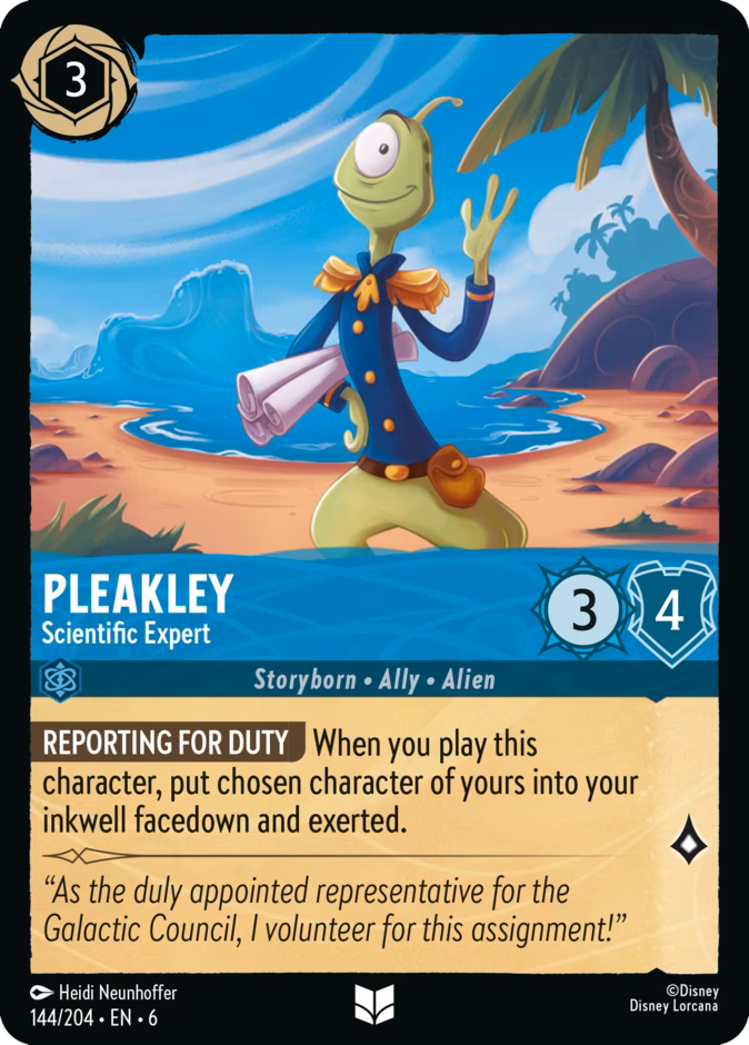 Pleakley - Scientific Expert #144 (Uncommon)