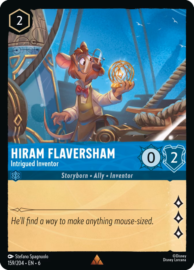 Hiram Flaversham - Intrigued Inventor #159 (Rare)