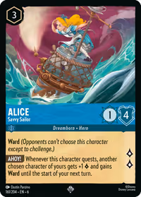 Alice - Savvy Sailor #161 (Super Rare)