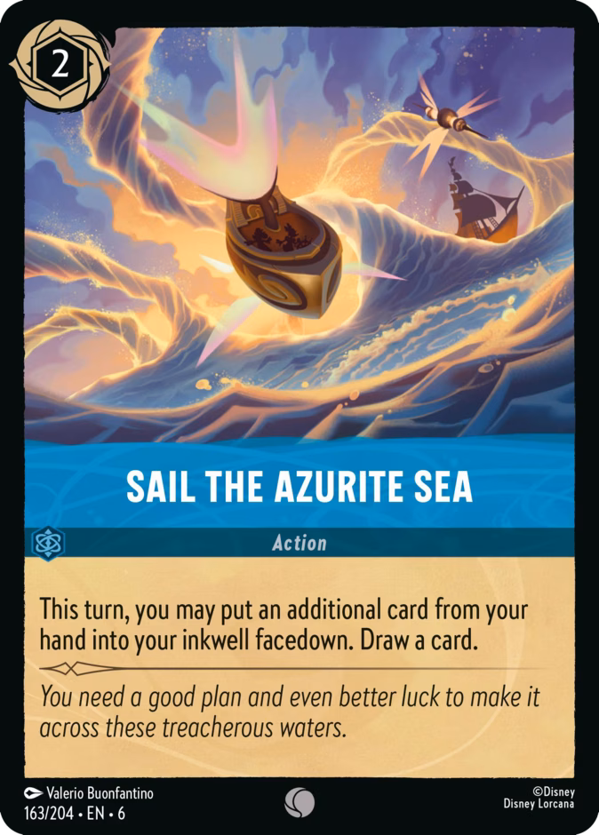 Sail the Azurite Sea #163 (Common)