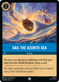 Sail the Azurite Sea #163 (Common)