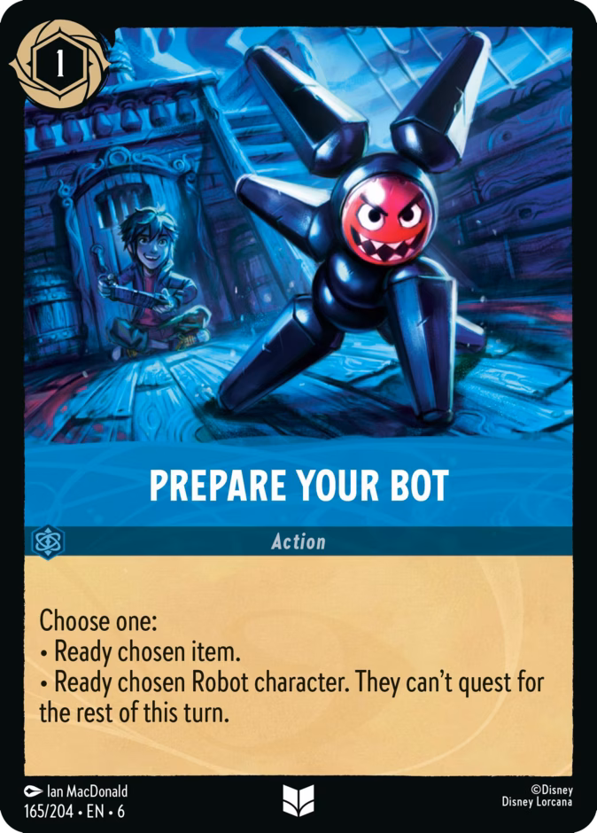Prepare Your Bot #165 (Uncommon)