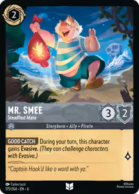 Mr. Smee - Steadfast Mate #175 (Uncommon)