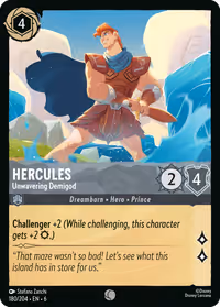 Hercules - Unwavering Demigod #180 (Common)