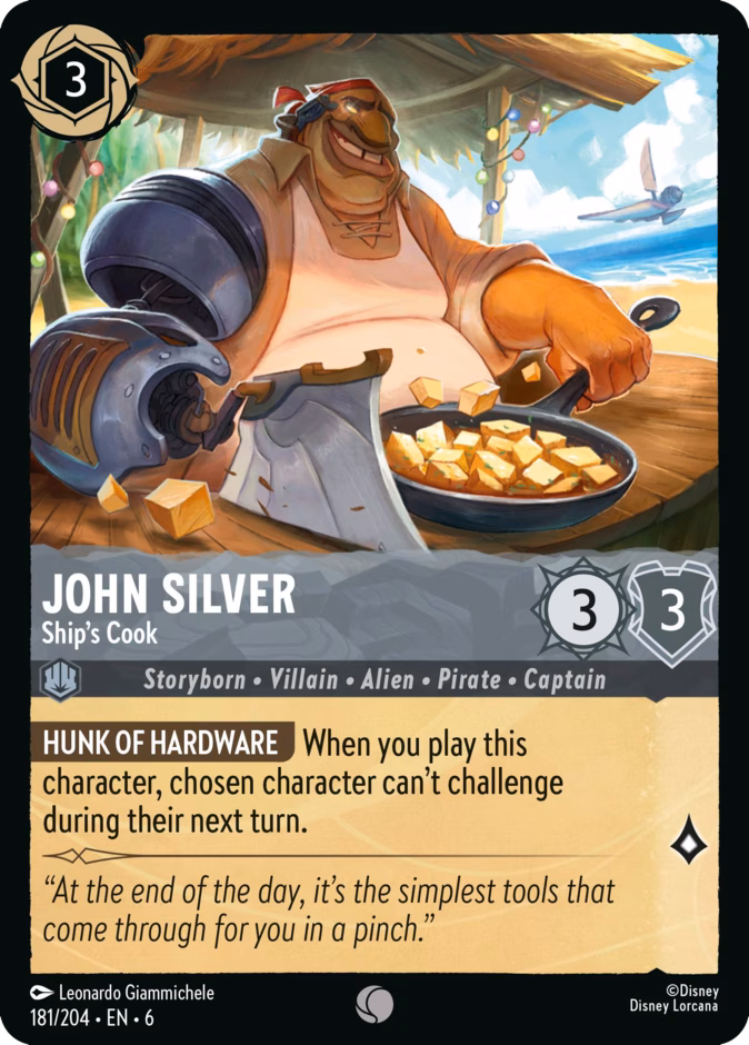 John Silver - Ship's Cook #181 (Common)
