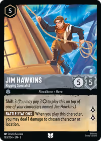 Jim Hawkins - Rigging Specialist #183 (Uncommon)