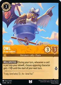 Owl - Pirate Lookout #1 (Uncommon)