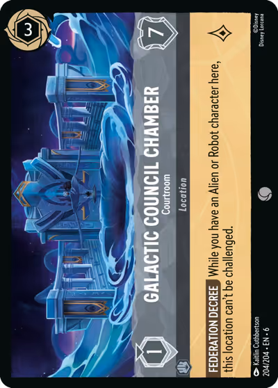 Galactic Council Chamber - Courtroom