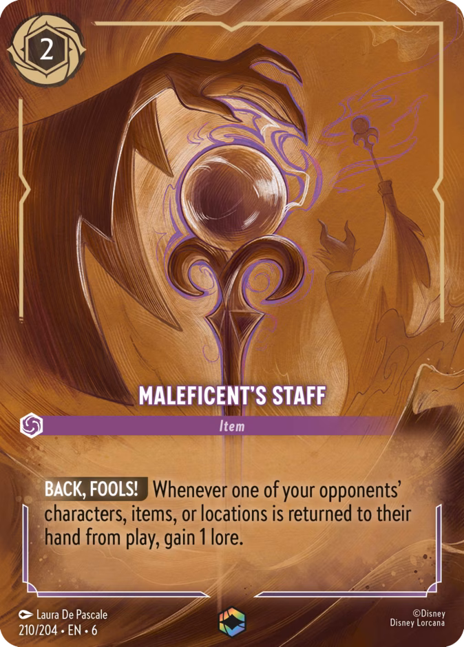 Maleficent's Staff #210 #210 (Enchanted)