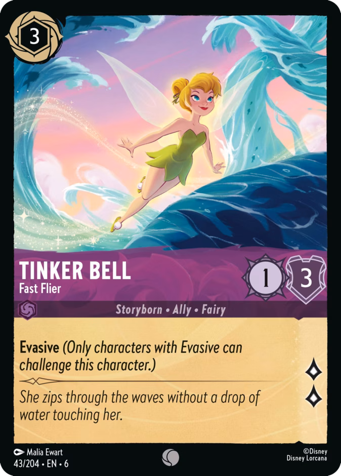 Tinker Bell - Fast Flier #43 (Common)