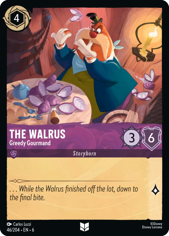 The Walrus - Greedy Gourmand #46 (Uncommon)