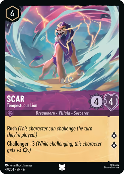 Scar - Tempestuous Lion