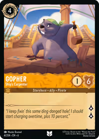Gopher - Ship's Carpenter #4 (Uncommon)
