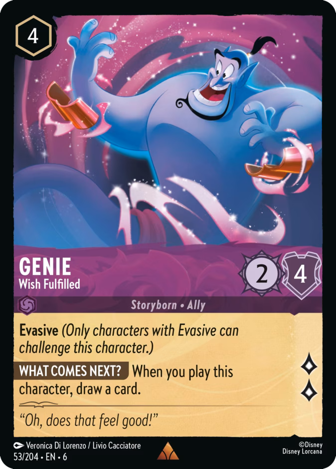 Genie - Wish Fulfilled #53 (Rare)
