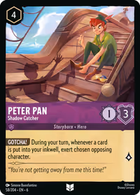 Peter Pan - Shadow Catcher #58 (Uncommon)
