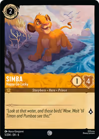 Simba - Happy-Go-Lucky #5 (Common)