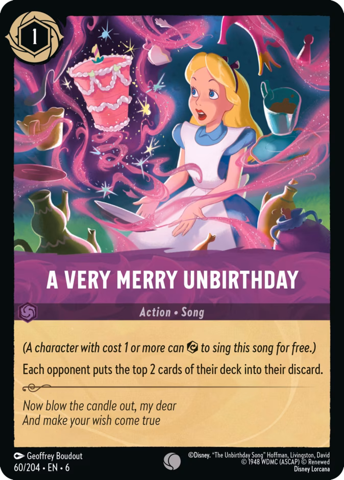 A Very Merry Unbirthday #60 (Common)
