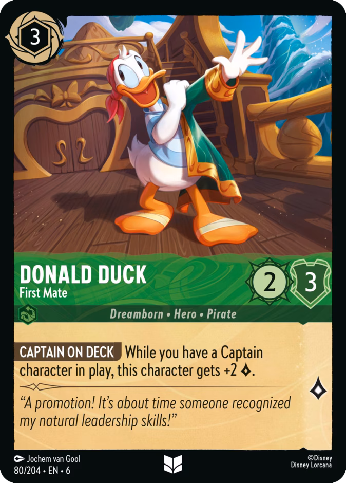 Donald Duck - First Mate #80 (Uncommon)