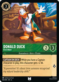 Donald Duck - First Mate #80 (Uncommon)