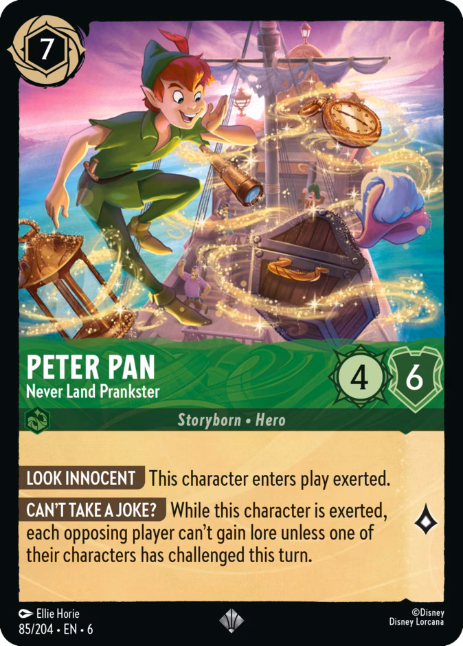 Peter Pan - Never Land Prankster #85 (Super_rare)