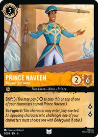 Prince Naveen - Vigilant First Mate #9 (Uncommon)