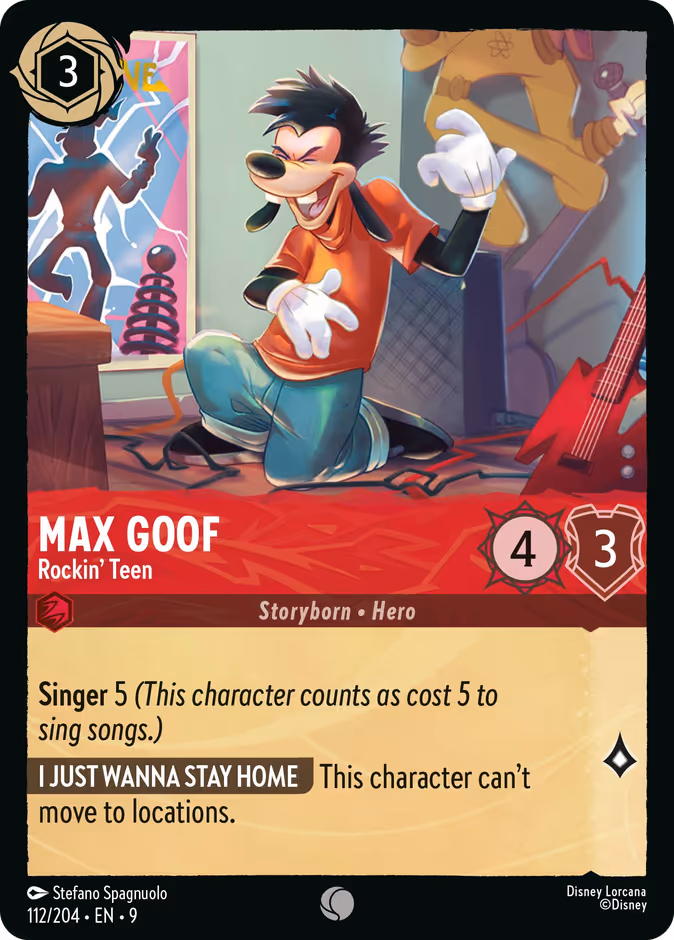 Max Goof - Rockin' Teen #112 (Common)