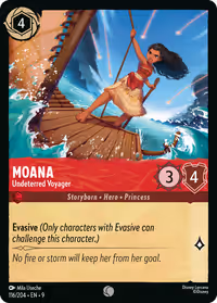 Moana - Undeterred Voyager #116 (Common)