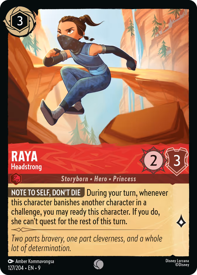 Raya - Headstrong #127 (Common)