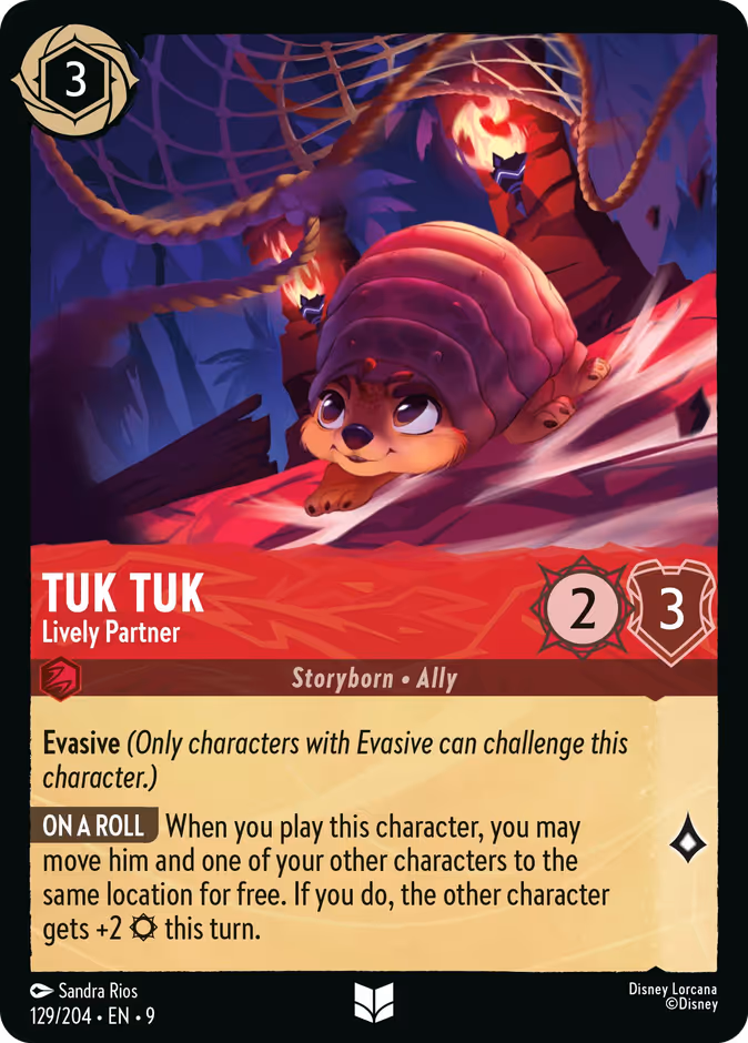 Tuk Tuk - Lively Partner #129 (Uncommon)