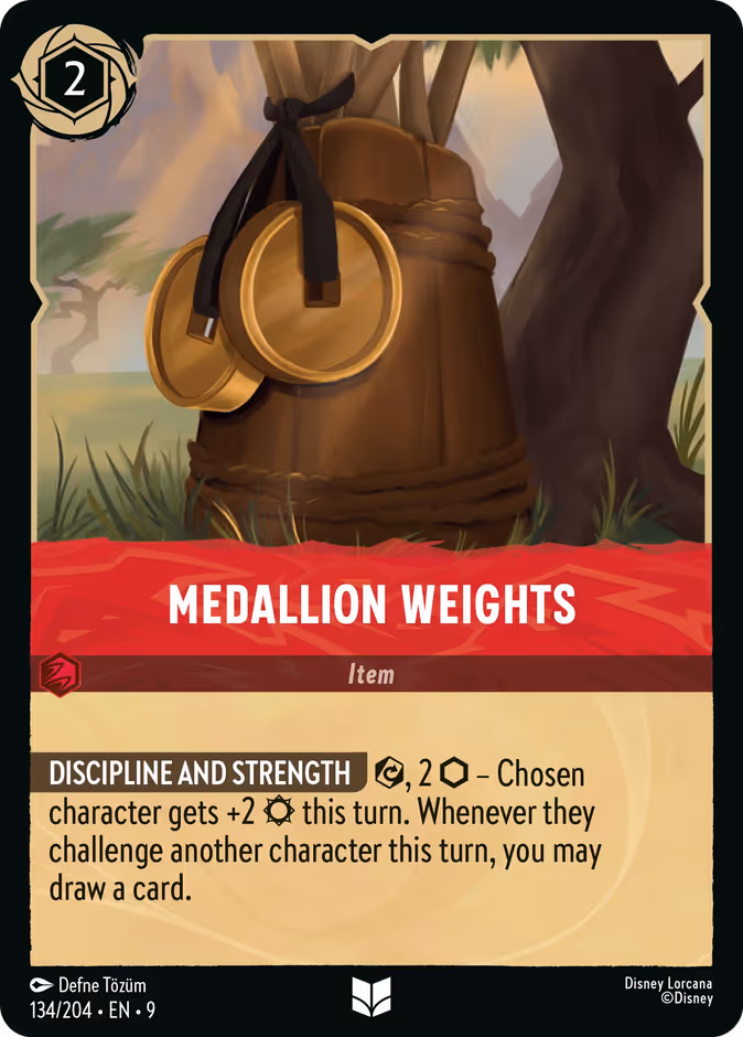 Medallion Weights #134 (Uncommon)