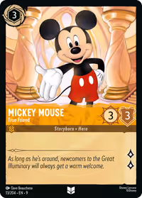 Mickey Mouse - True Friend #13 (Uncommon)
