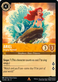 Ariel - Singing Mermaid #15 (Rare)